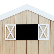 Hinch Farm Barn Shelf – Wall-Mounted Wooden Shelf Rustic Farmhouse Storage