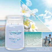 Yankee Candle Ocean Air Large Jar Candle 567g – Two Wick Glass Jar Fresh & Clean Fragrance