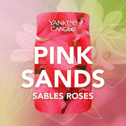 Yankee Candle Pink Sands Large Jar Candle 567g – Two Wick Glass Jar Floral Fragrance