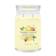 Yankee Candle Iced Berry Lemonade Large Jar Candle 567g – Two Wick Glass Jar Fruity Fragrance