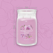 Yankee Candle Wild Orchid Large Jar Candle 567g – Two Wick Glass Jar Floral Fragrance