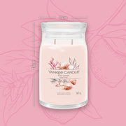 Yankee Candle Pink Sands Large Jar Candle 567g – Two Wick Glass Jar Floral Fragrance